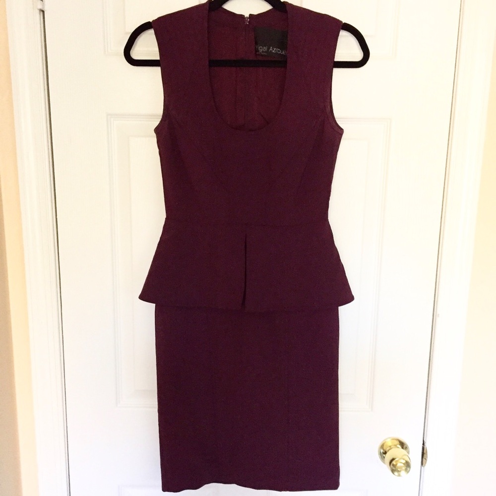 Yigal Azrouel Peplum Dress